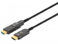Manhattan 355544, 70 m, HDMI Type A (Standard), HDMI Type D (Mikro), 18 Gbit/s, Audio Return Channel (ARC), Sort