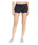 Nike Women Crew 3" Shorts - Black/(Reflective Silver), X-Small