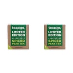 Tea Pigs Limited Edition Spiced Pear Tea Made with Whole Leaves 2 Pack of 10