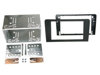 Acv 2-Din Rb Audi A3 Pro, Ramme, Audi, Audi A3:2003, 2004, 2005, 2006, 2007, 2008, 2009, 2010, 2011, 2012, 2013, Sort, Metall