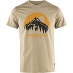 Fjällräven Mens Nature T-shirt (Vit (FOSSIL/118) Medium)