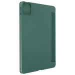 Housse pour Xiaomi Pad 6 et Pad 6 Pro Trifold Clapet Support video / clavier Mise en Veille Avizar Vert Foncé