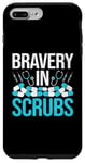 Coque pour iPhone 7 Plus/8 Plus Bravery In Scrubs Infirmière