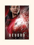 Pyramid International Star Trek Beyond (Uhura) -Mounted Print Memorabilia 30 x 40cm, Paper, Multicoloured, 30 x 40 x 1.3 cm