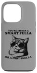 Coque pour iPhone 13 Pro Lunettes de soleil rétro Smart Fella Cat Graphic