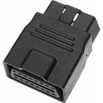 Vhbw - Adaptateur obd connecteur norme 16 broches vers prise norme 16 broches pour auto, voiture, camion - Connexion OBD2