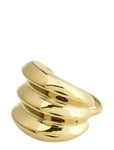 Pilgrim Reflect Recycled Statement Ring Guld