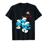 The Smurfs Group Smurfs Gargamel Enchanted Blue Friends Fans T-Shirt