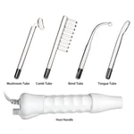 (AU Plug 220V)4pcs Skin Therapy Wand High Frequency Mite Removal Acne Treat TDM