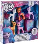 Unicorn Célébration Fête Mon Petit Poney Boîte Set 5 Figurine 9cm HASBRO F2033