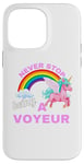 iPhone 14 Pro Max Fun Graphic-Never Stop Being A Voyeur Case