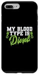 Coque pour iPhone 7 Plus/8 Plus Mon groupe sanguin est Diesel Auto Mechanic