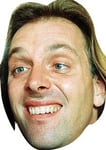 FoxyPrinting Rik Mayall Bottom Celebrity Cardboard Party Face Mask Fancy Dress