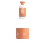 Wella Professionals Invigo Nutri Enrich : Shampoing Nourrissant à l'Acide Oléique et aux Baies de Goji+ Masque Nourrissant Anti-Frisottis – Restaure les Cheveux Secs et Abîmés 300 ml + 150 ml