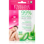 Eveline Cosmetics 99% Natural Aloe Vera Udglattende gel Efter hårfjerning 2x5 ml