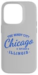 Coque pour iPhone 14 Pro Vintage Retro Love Chicago Illinois Windy City est une ville créée en 1833