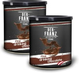 Der-Franz Fine Drinking Chocolate, 2 x 500 g 