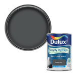 Dulux Paint Cannon Ball Simply Refresh One Coat Matt Emulsion 1.25L