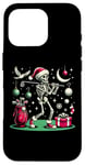 Coque pour iPhone 16 Pro Golf Christmas Tee Santa Skeleton Golfer Golfing Men Women