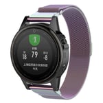 Garmin Fenix 5S milanese ruostumaton teräs magneettinen vaihto ranneke kellolle - Monivärinen