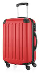 HAUPTSTADTKOFFER - SPREE - Hartschalen-Koffer Koffer Trolley Rollkoffer Reisekoffer, TSA, Hand Luggage, 75 cm, 128 liters, Red (Rot)