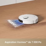 Robot aspirateur laveur mova S10 blanc 7000PA, évitement d'obstacles 3DADAPT intelligent blanc - Dreame