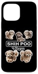 Coque pour iPhone 13 Pro Max L'équipage de Shih Poo