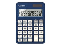 Canon KS-125KB - Calculatrice de bureau - 12 chiffres - panneau solaire, pile - bleu