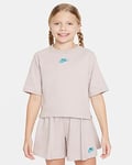 Nike Sportswear Older Kids' (Girls') Short-Sleeve Top