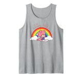 Gloomy Bear Naughty Grizzly Love Win Rainbow Pride Anime Tank Top