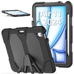 iPad Air 11 (M2) Skal Heavy Duty Armor Svart