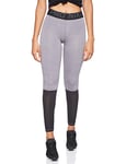 Nike Women Pro Graphic Tights - Gunsmoke/Heather/Anthracite/White, Large