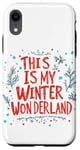 Coque pour iPhone XR C'est mon pays des merveilles de l'hiver