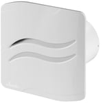 Ventilateur salle de bain extracteur d'air minuterie 100mm Blanc s-line