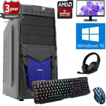 Ultra Fast Dual Core 8GB 1TB Desktop Bundle PC Computer 4.0 7300 HD Graphics 1