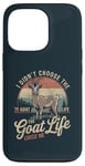 iPhone 13 Pro Goat Owner Funny Goat Life Chose Me Vintage Goat Case