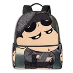 zhengdong Crayon Shin Chan Cool Bapa Unisexs Student Bag Classic Lightweight Zipper Bapas