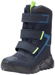 Superfit Rocket Botte de Neige, Blau/Gelb 8000, 40 EU Étroit