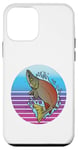 Coque pour iPhone 12 mini Saumon rouge Pacifique Nord-Ouest Poissons d'eau douce