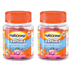 2x Haliborange Kids Calcium and Vitamin D Softies 30