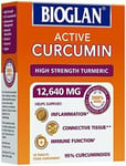 Bioglan Active Curcumin, High Strength Turmeric extract, 1 month supply - 30 Ta