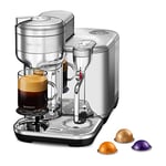 Nespresso Machine à café Vertuo Creatista, machine à capsules 2 litre, Sage Stainless Steel