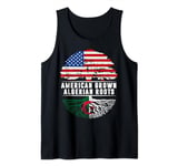 American Grown Algerian Roots Flag Algeria Tree USA Tank Top