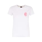 AC Milan T-Shirt Monochrome pour Femme, Blanc, S