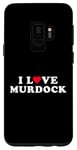 Galaxy S9 I Love Murdock Matching Girlfriend & Boyfriend Murdock Name Case