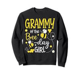 Grammy of The Bee-Day Girl Birthday Party Family Lovers Sweatshirt