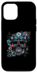 iPhone 13 Floral Mexican Skull Day of the Dead Dia De Muertos Women Case