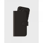 holdit iPhone 16 Fodral Wallet Case Magnet Plus Svart