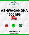 Ashwagandha 1000mg Extract ,Stress Relief Sleep  365  TABLETS