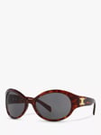 Celine CL40271I Women's Triomphe Oval Sunglasses